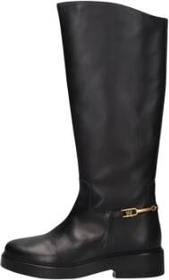 TOMMY HILFIGER Zwarte Laarzen Th Horsebit Riding Long Boot - Foto 2