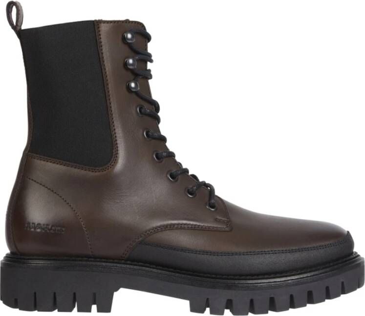 Tommy Hilfiger Enkellaarzen Brown Heren