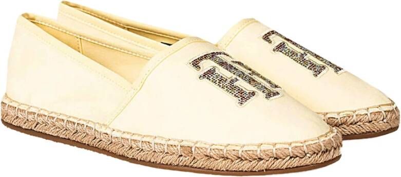 Tommy Hilfiger Espadrilles in geel voor Dames