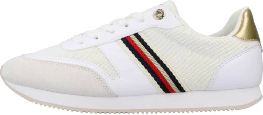 Tommy Hilfiger Essential Runner Dames Sneakers White Dames