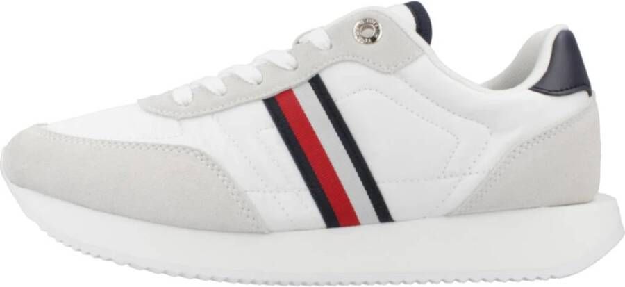 Tommy Hilfiger Essential Runner Dames Sneakers White Dames