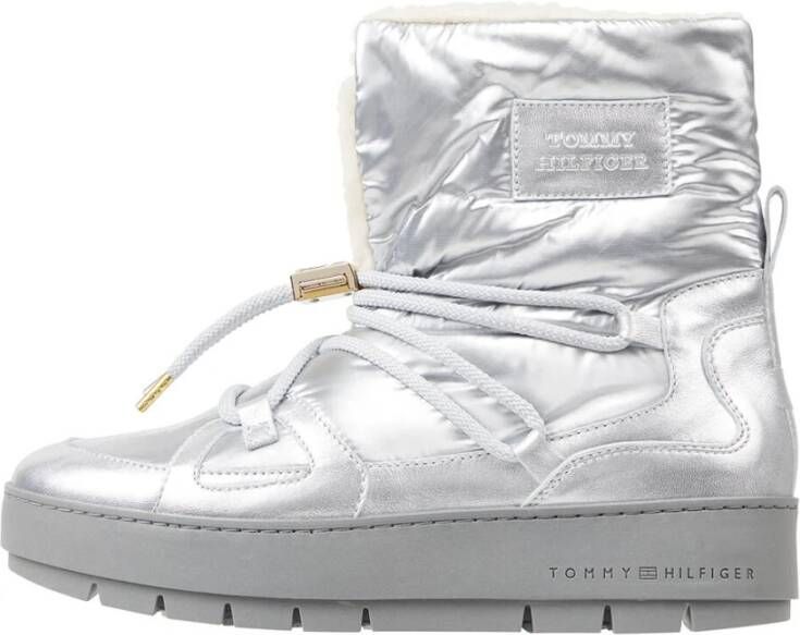 Tommy Hilfiger Essential Silver Snowboot Grijs Dames