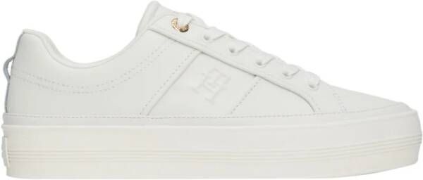 Tommy Hilfiger Plateausneakers ESSENTIAL VULC SNEAKER MONOGRAM vrijetijdsschoen lage schoen veterschoen met monogram - Foto 3