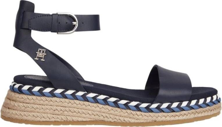 Tommy Hilfiger Flat Sandals Blauw Dames