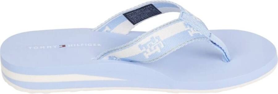 Tommy Hilfiger Flat Sandals Blauw Dames