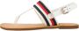 Tommy Hilfiger Sandalen FLAT SANDAL CORPORATE met strepen in tommy-kleuren - Thumbnail 2