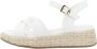 Tommy Hilfiger Sleehaksandaaltjes PLATFORM SANDAL zomerschoen sandaal wig hak met modieuze jute-zool - Thumbnail 1