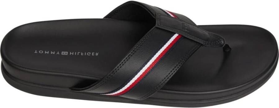 Tommy Hilfiger Flat Sandals Zwart Heren