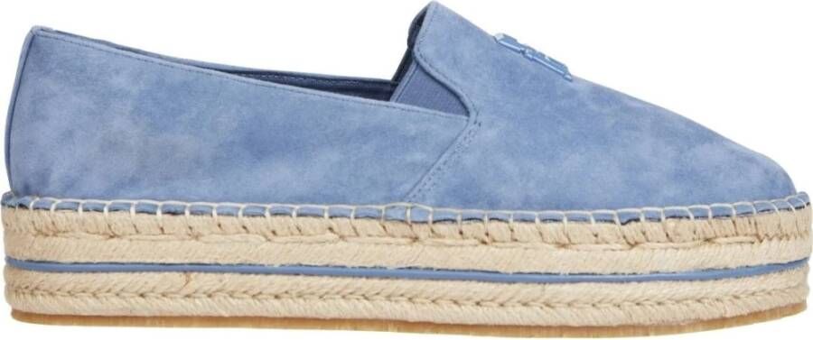 Tommy Hilfiger Flatform espadrille Blue Dames