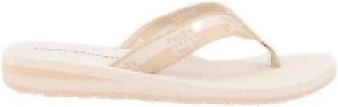 Tommy Hilfiger Flip Flops Beige Dames