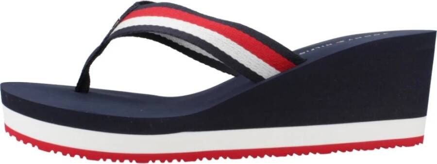 Tommy Hilfiger Flip Flops Blue Dames