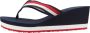 Tommy Hilfiger Dianets CORPORATE WEDGE BEACH SANDAL - Thumbnail 1