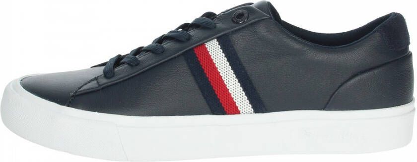 Tommy Hilfiger Sneakers in blauw voor Heren Corporate Leather Sneaker