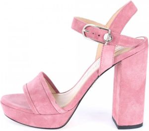 Tommy Hilfiger Plateausandaletten in roze voor Dames Tommy Elevated High Heel Sandale