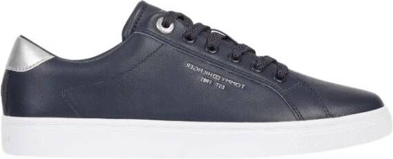 Tommy Hilfiger Sneakers CORPORATE TOMMY CUPSOLE met zijstrepen vrijetijdsschoen halfhoge schoen veterschoen - Foto 14