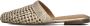 TOMMY HILFIGER Bruine Slippers Crochet Metallic Leather - Thumbnail 2