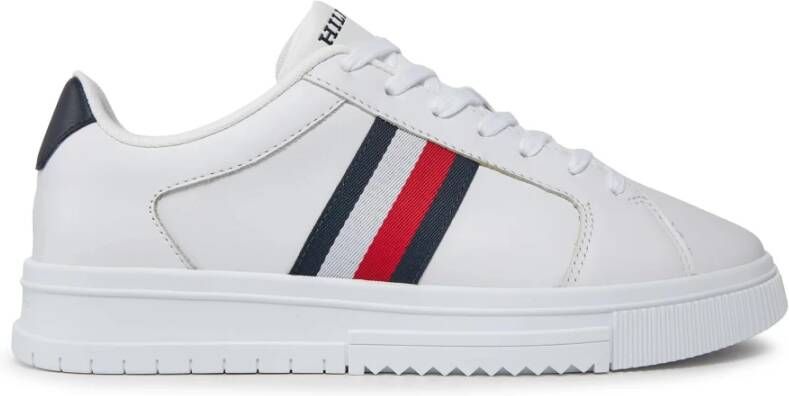 Tommy Hilfiger Sportsneaker Met Veters En Contrasterende Details En Printlogo - Foto 3