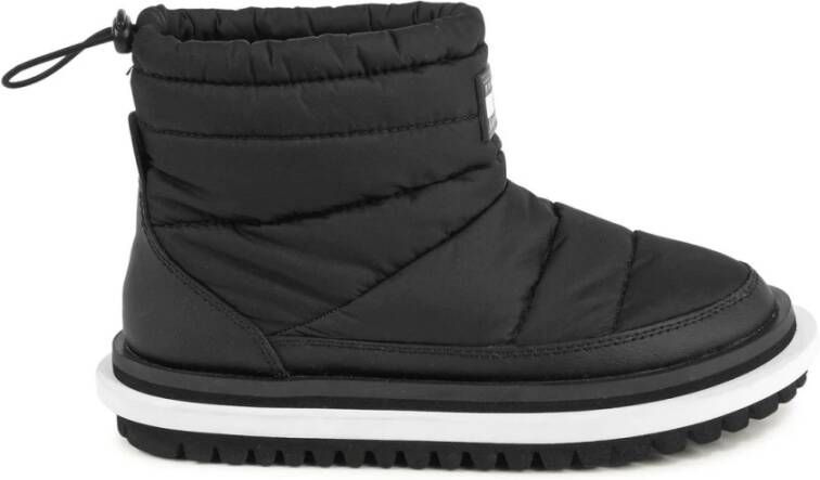 Tommy Jeans Boots met doorgestikte naden model 'PADDED'