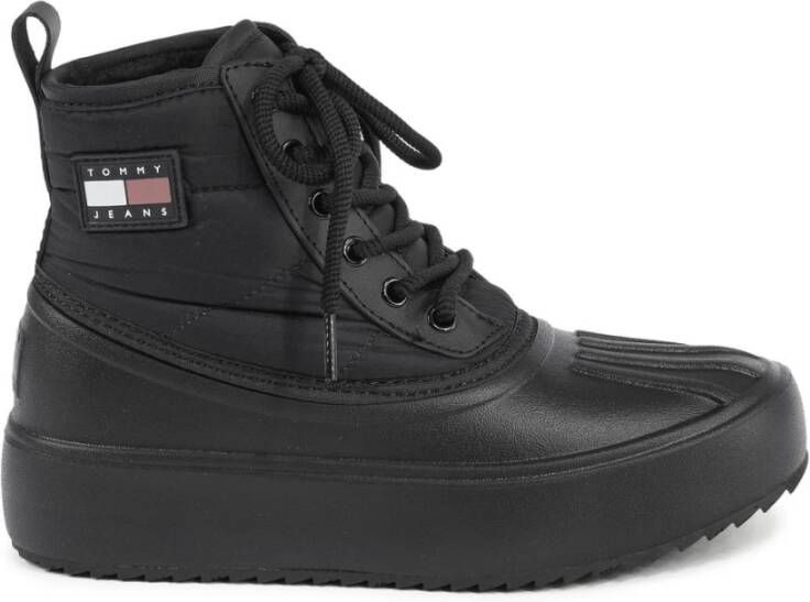TOMMY JEANS Hoge veterschoenen FASHION BOOT met plateauzool