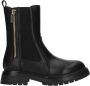 Tommy Hilfiger enkelboots zwart Meisjes Imitatieleer 39 - Thumbnail 4