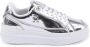 Tommy Hilfiger Grijze Metallic LowTop Sneakers - Thumbnail 3