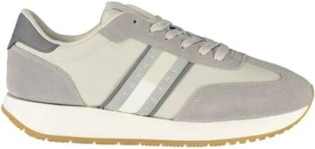 Tommy Hilfiger Grijze Sneaker met Uitneembare Binnenzool