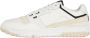 Tommy Hilfiger Heren Basketbalsneakers met Contrasterende Texturen White Heren - Thumbnail 1