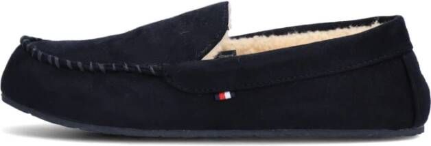 Tommy Hilfiger Mocassins met teddybont model 'HILFIGER DRIVER HOMESLIPP' - Foto 3