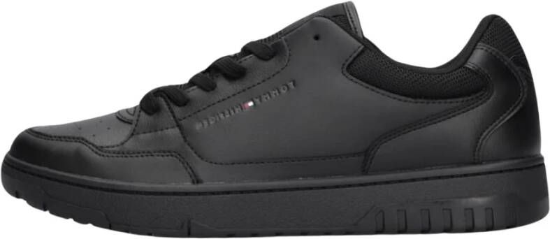 Tommy Hilfiger Sneakers TH BASKET CORE LEATHER ESS met gepolsterde schaprand vrijetijdsschoen lage schoen veterschoen - Foto 2