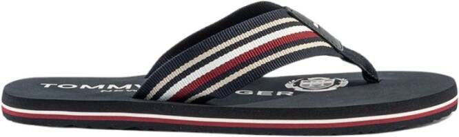 Tommy Hilfiger Heren pantoffels Black Heren Schoenen