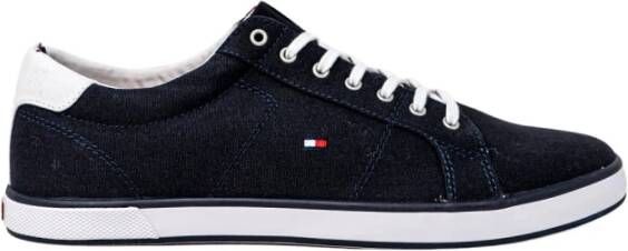 Tommy Hilfiger Sneakers H2285ARLOW 1D vrijetijdsschoen lage schoen veterschoen met zijdelingse vlaggen-borduring