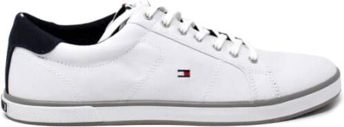 Tommy Hilfiger Heren Sneakers Herfst Winter Katoen White Heren