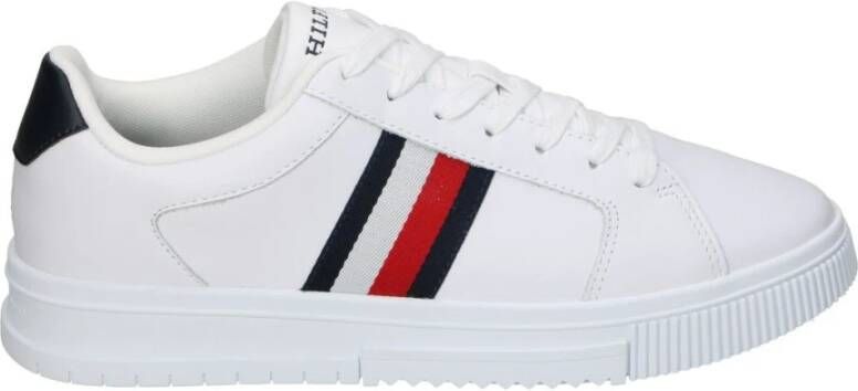 Tommy Hilfiger Sportsneaker Met Veters En Contrasterende Details En Printlogo - Foto 4