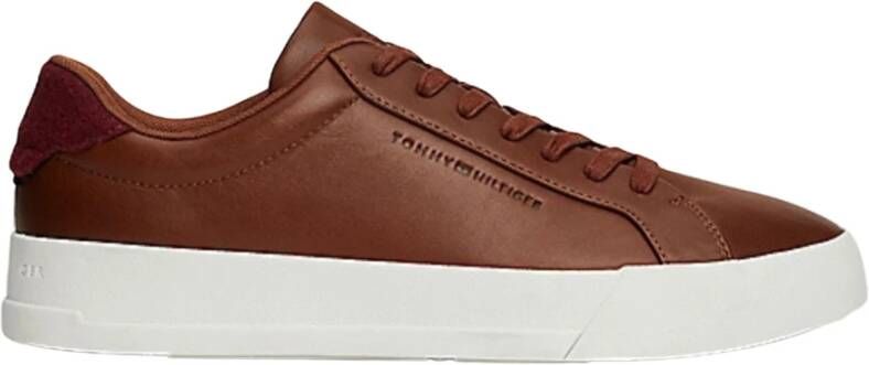 Tommy Hilfiger Heren Winter Court Schoenen Brown Heren