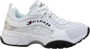 Tommy Hilfiger Sneakers in wit voor Heren Heritage Tommy Jeans Runner