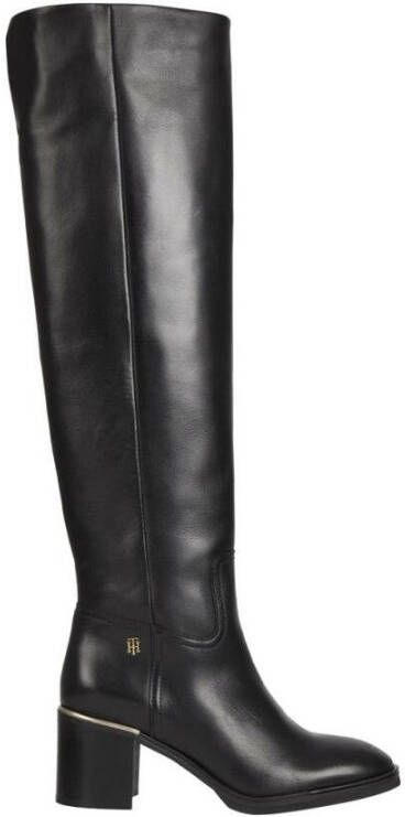 Tommy Hilfiger High Boots Zwart Dames