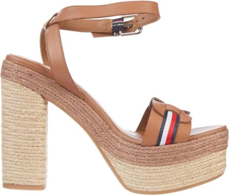 Tommy Hilfiger High Heel Sandals Bruin Dames