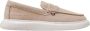 Bruin Tinten Tommy Hilfiger Hybrid Loafers Instappers Heren Beige - Thumbnail 4