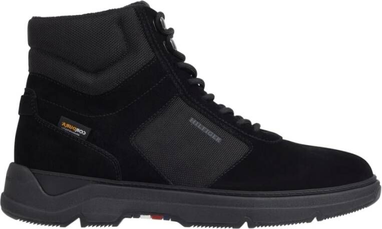Tommy Hilfiger Hybride Cordura Enkellaarzen in Zwart Black Heren