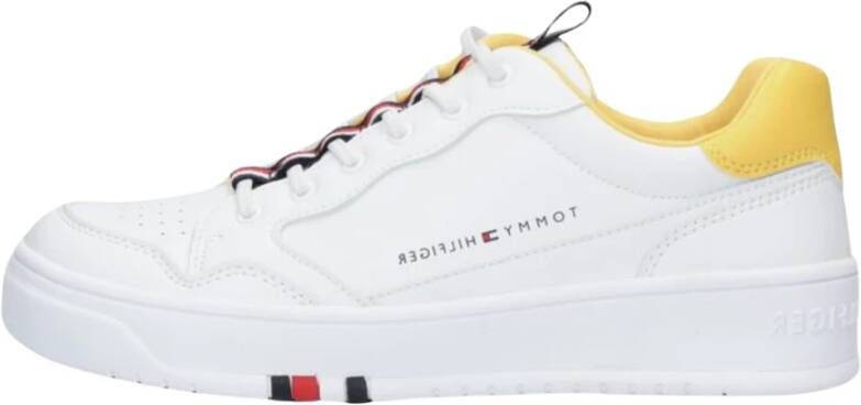 Tommy Hilfiger Jongens Lage Sneakers 32853 White Heren