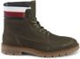Tommy Hilfiger Hoge veterschoenen CORPORATE HILFIGER NUBUCK BOOT met strepen aan de gepolsterde schacht - Thumbnail 1