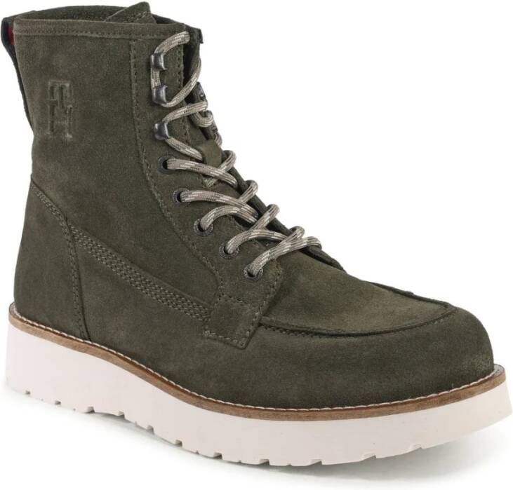 Tommy Hilfiger Ämerican veterboot van suède