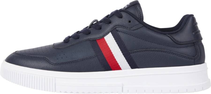 Tommy Jeans Stijlvolle Sneakers voor Mannen en Vrouwen Blauw Heren