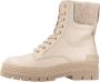 Tommy Hilfiger Beige Vetersluiting Enkellaarsje Beige Dames - Thumbnail 2