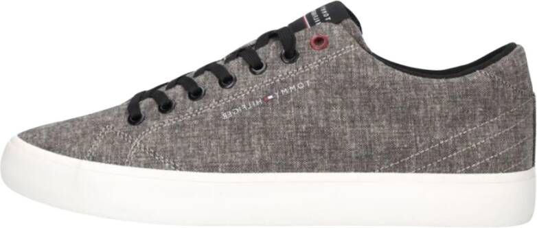 Tommy Hilfiger Lage Canvas Sneakers Core Chambray Multicolor Heren
