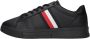 Tommy Hilfiger Lage Sneakers Supercup Zwart Leer Black Heren - Thumbnail 3