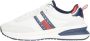 Tommy Hilfiger Leren buitenzool hardloopschoenen White Heren - Thumbnail 3