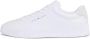 Tommy Hilfiger Leren Court Schoenen White Heren - Thumbnail 1