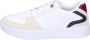 Tommy Hilfiger Leren Dames Sneakers Stijlvolle Schoenen Multicolor Dames - Thumbnail 3