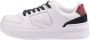 Tommy Hilfiger Plateausneakers LEATHER BASKET SNEAKER Logo-opdruk op de tong vrijetijdsschoen halfschoen veterschoen - Thumbnail 2